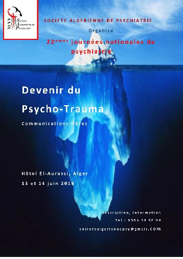 22èmes journées nationales de psychiatrie (SAPSY) affiche